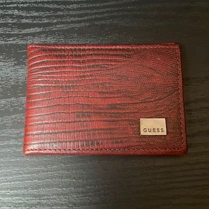Burgundy/Red Guess Wallet
